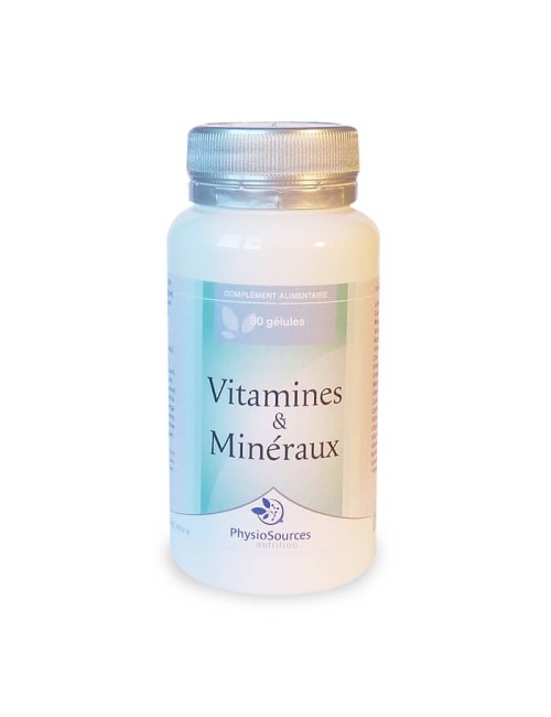 Vitamines & Minéraux Complément alimentaire Physio Sources