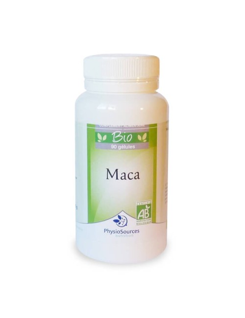 Maca Bio Complément alimentaire Physio Sources